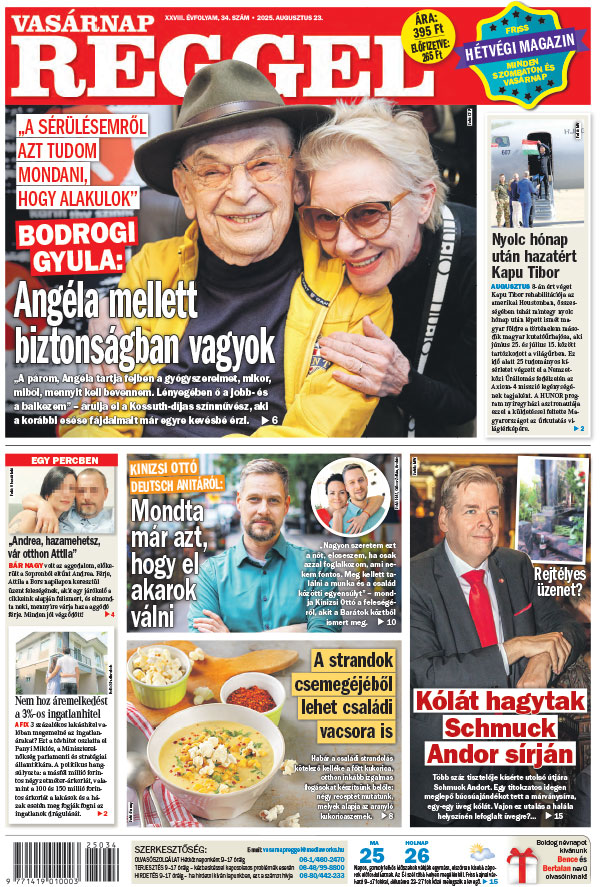 Lapszám: 2025.08.23.