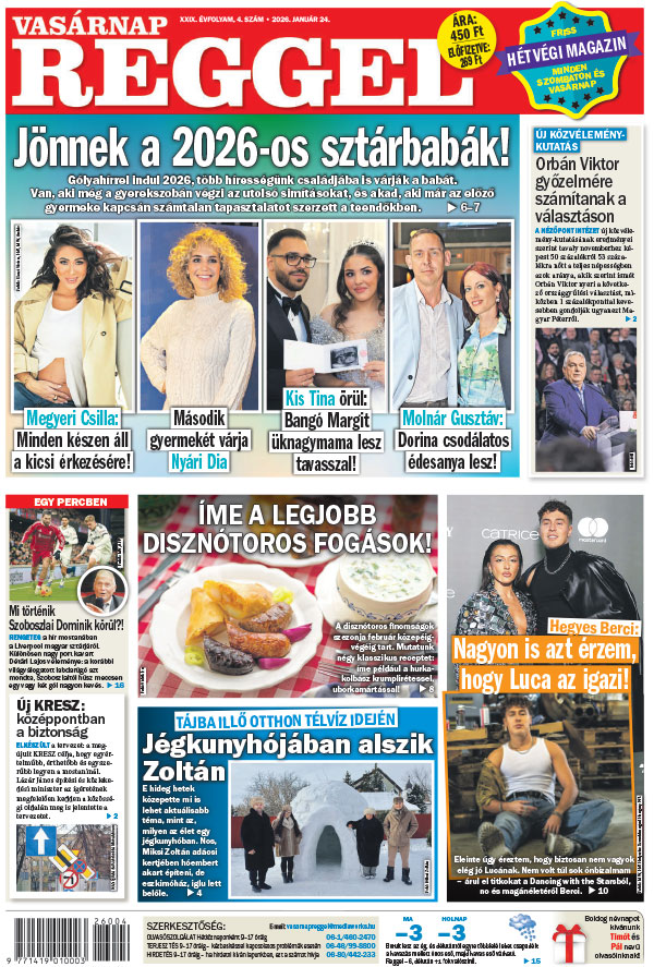 Lapszám: 2026. 01. 24.