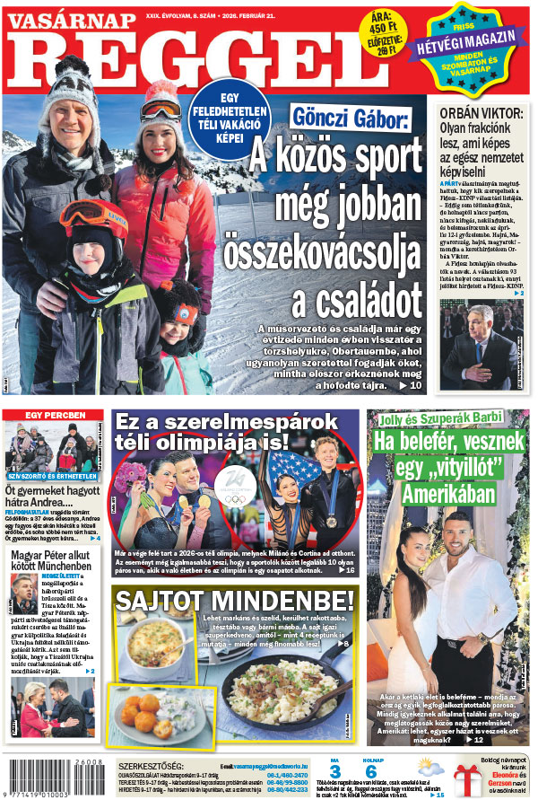 Lapszám: 2026. 02. 21.