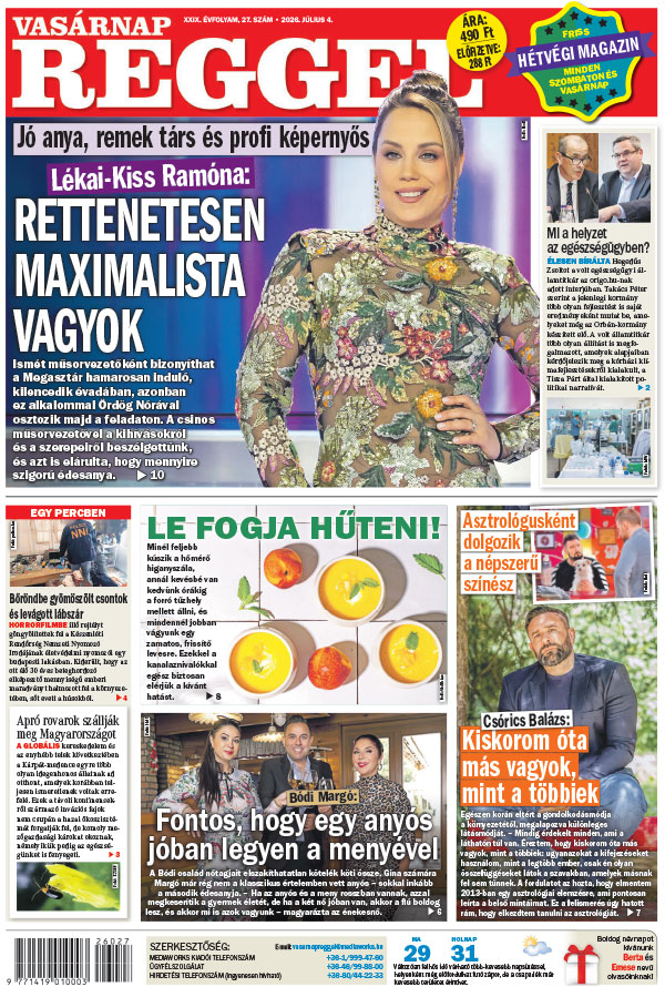 Lapszám: 2026. 07. 04.