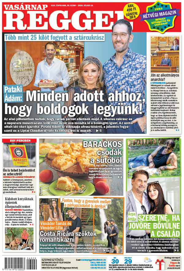 Lapszám: 2026. 07. 18.