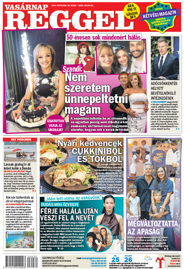 Lapszám: 2026. 07. 25.